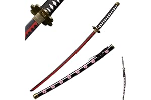 Sword fort Handmade Katana Cosplay Anime Swords,Roronoa Zoro Sword, Shusui