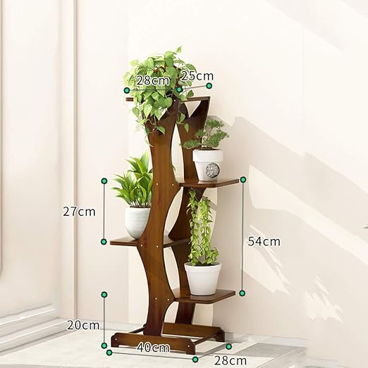 YXWa Puesto de Plantas Soporte de Flor herbáceo al Aire Libre ...
