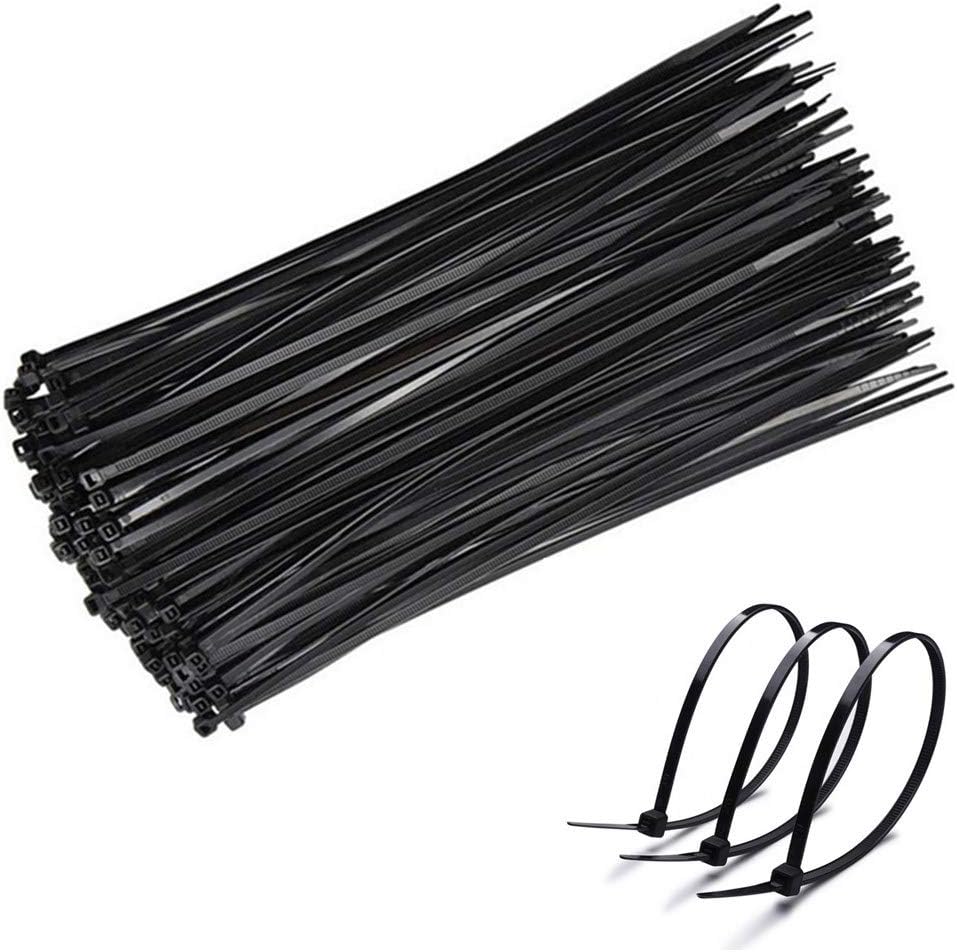 Cable Ties, Zip Ties, 100PCS 8 Inch Nylon Zip Ties, Heavy