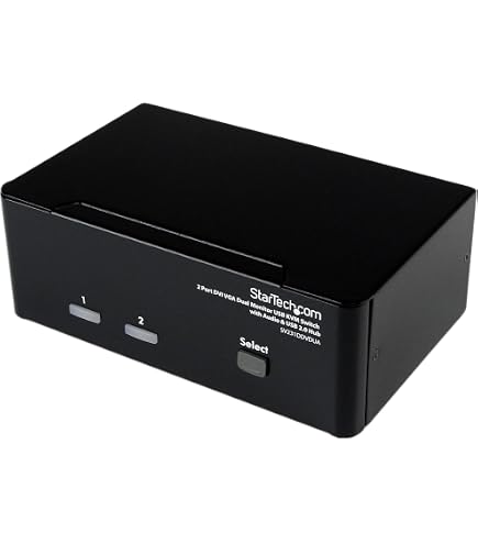 Amazon.com: StarTech 2-Port USB VGA KVM Switch 1920x1440 USB 2.0