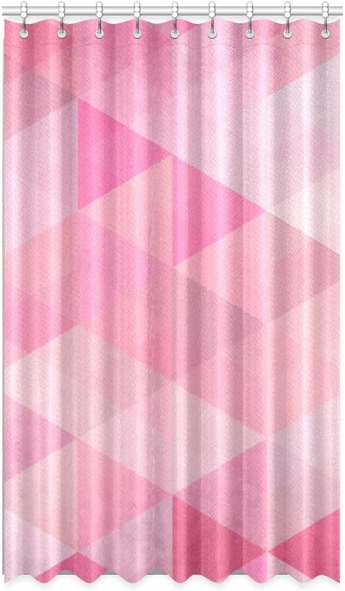 N\A Cortinas Ventana Repetir Triángulo Belleza geométrica Cortina Opaca