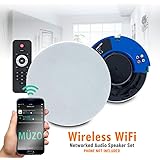 Powered Wi Fi Bluetooth Ceiling Speakers Multi Room Amazon Co Uk