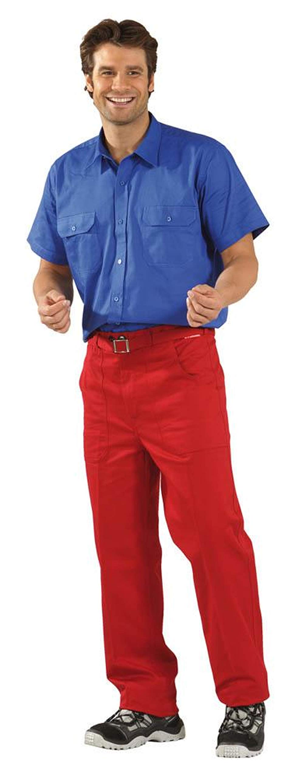 Planam 621058 Size 58 "MG 290" Trousers - Mid Red