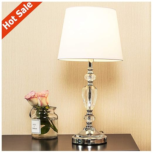 Popilion Modern Style Chrome Bedroom Livingroom Crystal