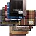 Leevo Handkerchief Men Assorted Woven Cotton 100% Hankies Fashion 10pack Bulk Value Pack (17.5inch 10pack bulk)