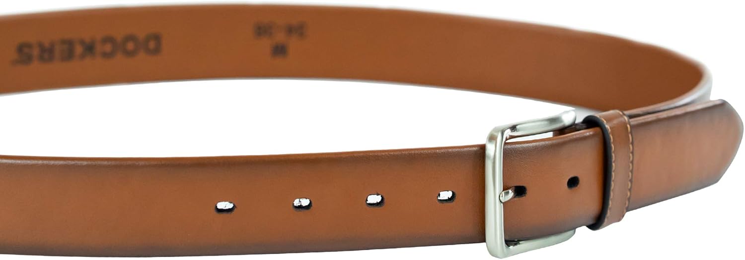 dockers men's casual belt with comfort stretch