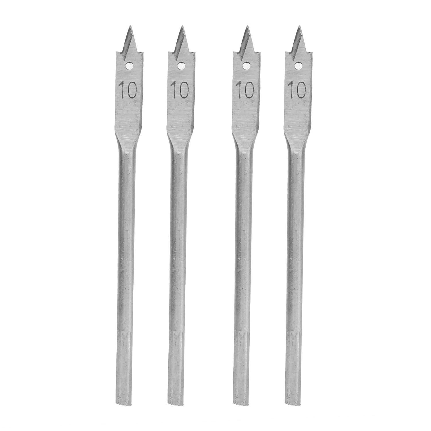 Spade Boring Drill Bit, 4Pcs Flat Wood Drill Bits Set Flat Head Drill