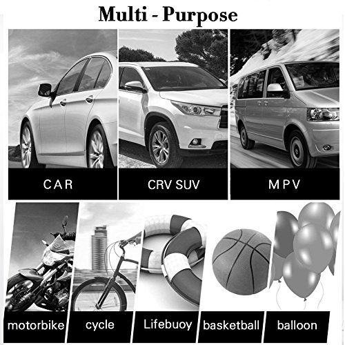 Portable Tire Inflator, BOKIN Digital Auto Air Compressor Pump for Car-12V 150 PSI Tire Pump for Vehicle, Truck, Motorbike, Bike, RV and Most Balls