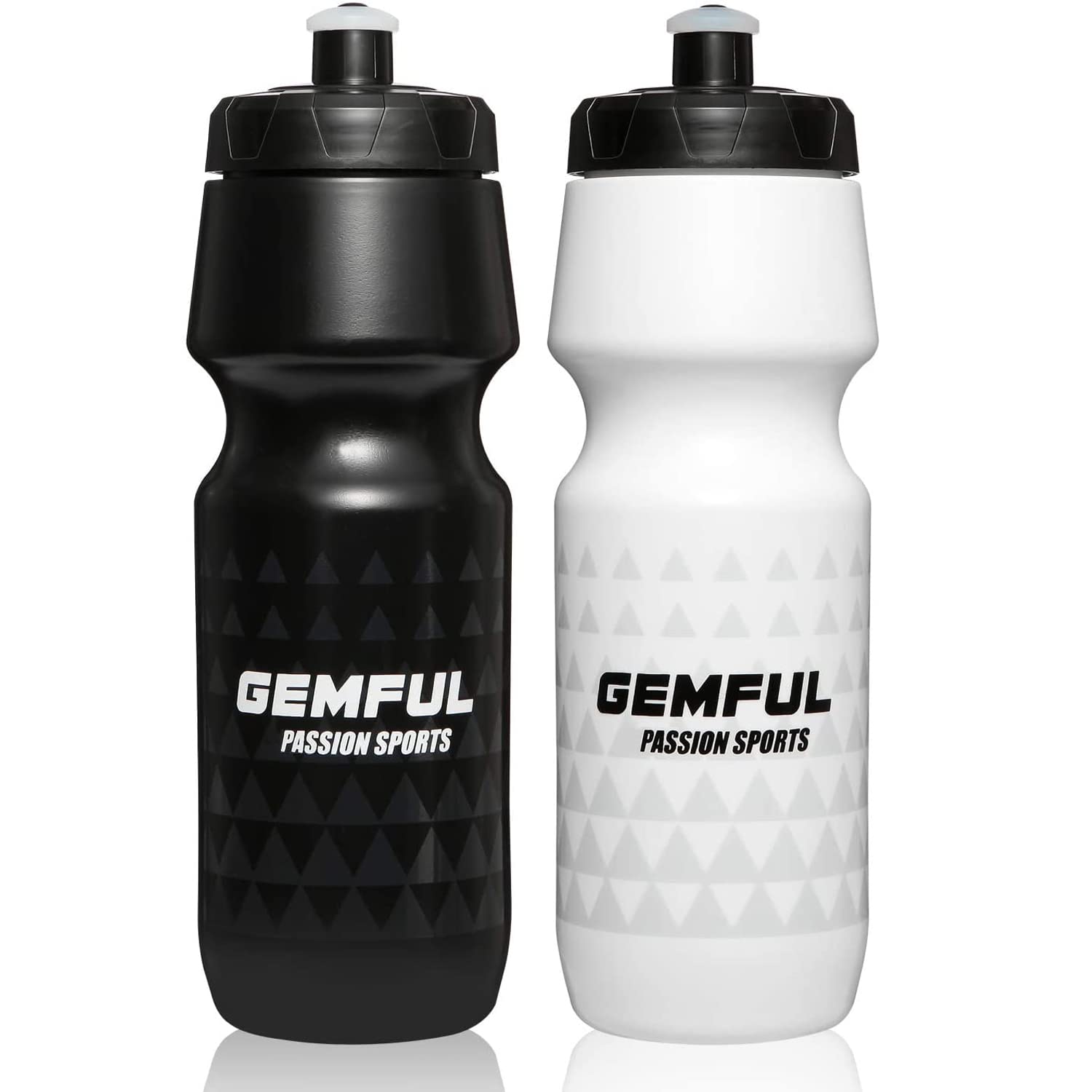 Photo 1 of GEMFUL Water Bottle Biking BPA Free 24 Ounce 2 Pack
