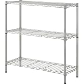 Lorell Light-Duty Wire Shelving, 14" x 36" x 36", Steel Frame, Silver