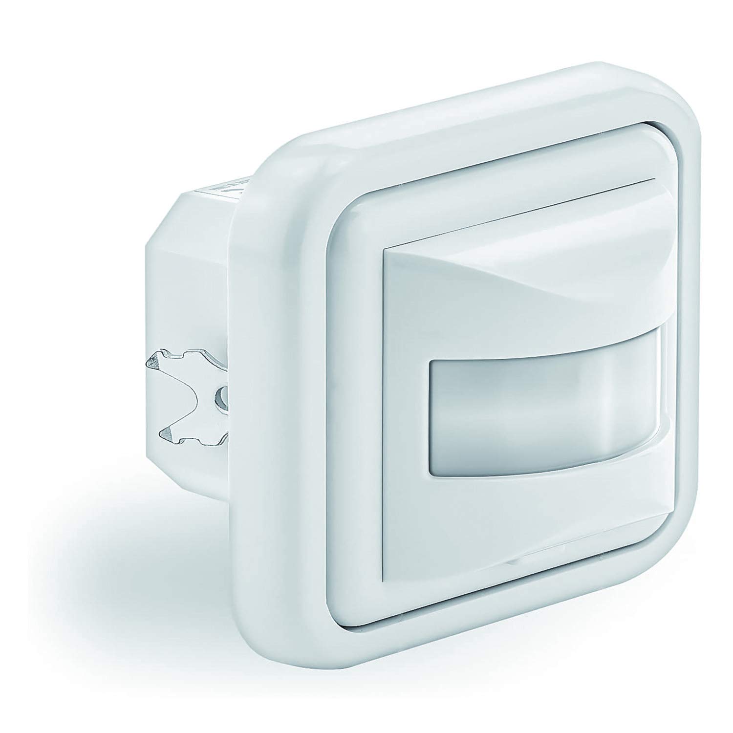 PS-TECH Motion detector for recessed mechanisms box Wall connection with 2 and 3 wires, manual switch ON/OFF/Auto presence sensor Cover 180º 9 m to 1.1 m height
