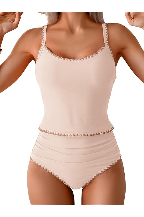 Parte Inferior De Bikini De Cintura Alta Para Mujer, Cobertura