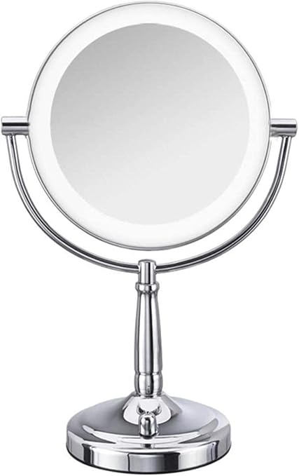 DIELUNY Espejo de tocador Espejo de Maquillaje con Luces y Aumento