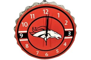 FOCO NFL Unisex Bottlecap Clock