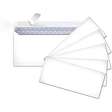 Amazon Basics #9 Envelopes with Peel & Seal, Security Tinted, 100-Pack