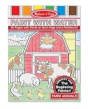 Toy SCBLCI4165-10 - Paint with Water Farm Animals Pack of 10 Book