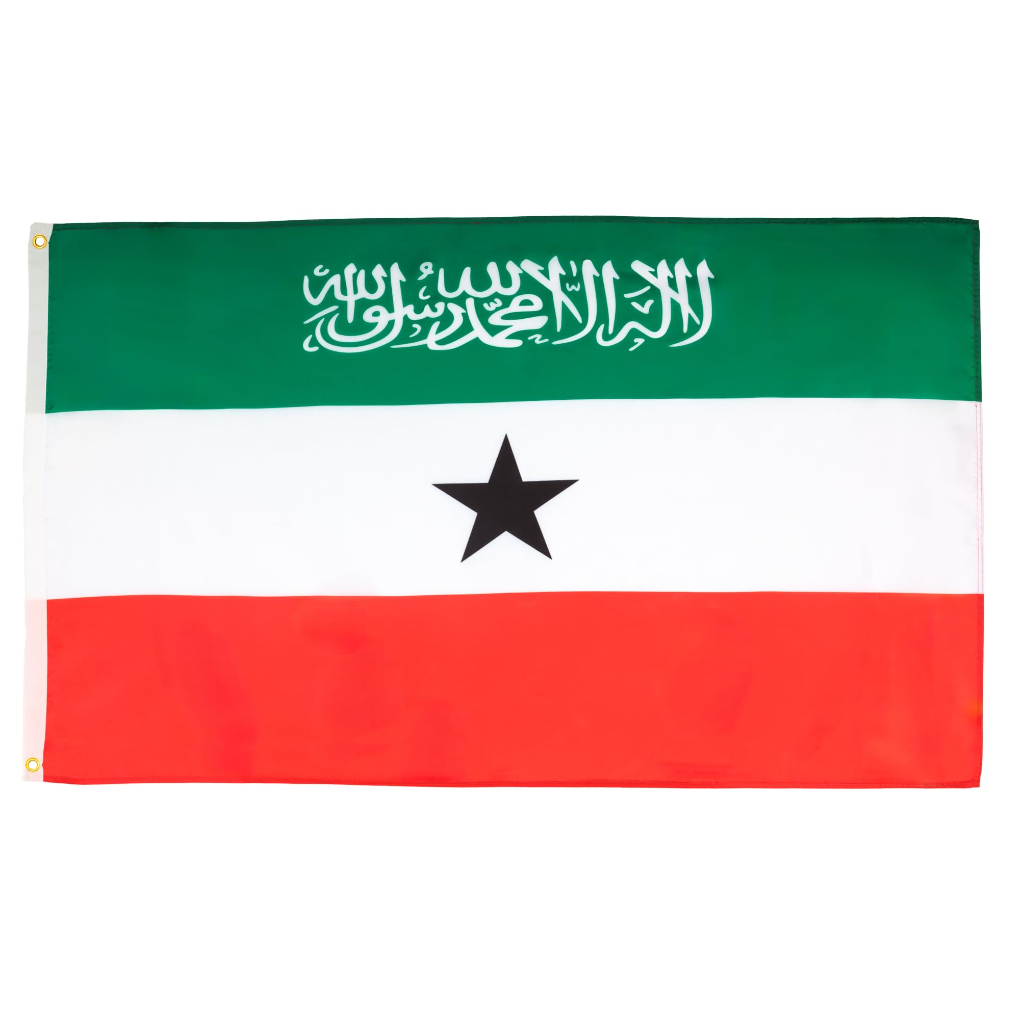 AZ FLAG - Somaliland Flag - 3x5 Ft - 100D Polyester Somaliland Banner with Two Metal Grommets - Fade Resistant - Vivid Colors - 3' x 5' Feet - 150x90 Cm — image 1