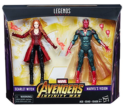Hasbro Marvel Legends Toys R Us Exclusive Avengers Infinity War 2-Pack Vision and Scarlet Witch