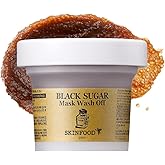 Skinfood Black Sugar Mask Wash Off Exfoliator, 3.53 Ounce