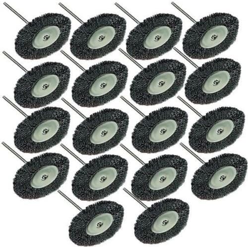 18PC Steel Wire Wheel Brushes Dremel Accessories For Rotary Tools ;RT- 530B