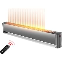 Yufenj Oil Radiator Heater -Baseboard Heater Electric Skirting Panel Heater  Thermostat and Timer/Convector Radiator for Home/Conservatory Baseboard Radiator  Convector heaters - Amazon.com