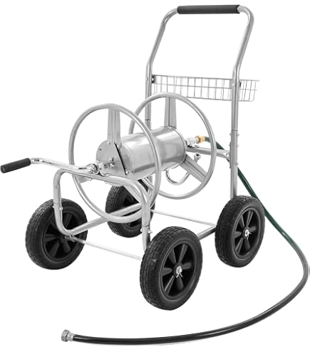 NEIGHBORHOOD SRL A-GARDEN HOSE REEL CART Garden Hose Reel Cart-4