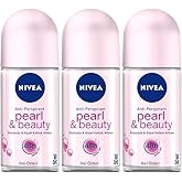 Nivea Women Deodorant Roll On Pearl &amp; Beauty Pack of 3 | 50ml (1.69 fl oz)