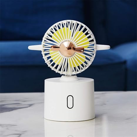 QHJ Portátil USB Carga Escritorio Agita Su Cabeza Mini Portátil ...