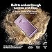 Caseology Skyfall for Galaxy Note 9 Case (2018) - Clear Back & Slim Fit - Lavender Purple