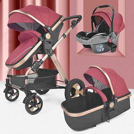 poussette canne roue caoutchouc