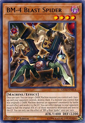 BM-4 Blast Spider - LED2-EN014 - Rare - 1st Edition - Legendary Duelists: Ancient Millennium (1st Edition)