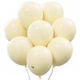 AFTERLOON® Biodegradable Balloons 72 pcs Ivory