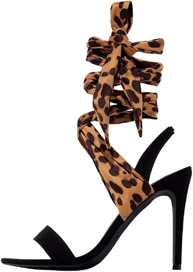 leopard print sandals amazon