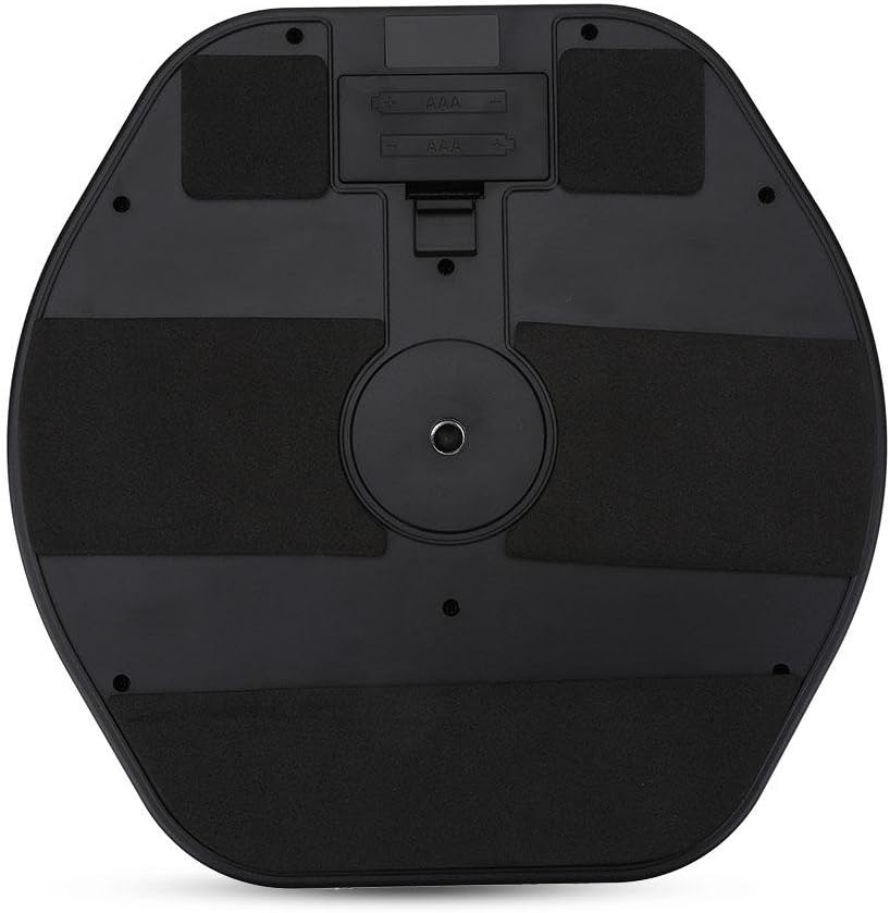 Digital Practice Drum Exercise Batterist Training Pad Electronic Metronome with Earphone - Image 5