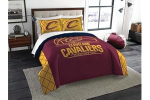 Northwest Cleveland Cavaliers Nba King Comforter Set (reverse Slam Series) (102 X 86)