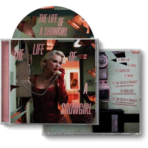 THE LIFE OF A SHOWGIRL CDサインPHOTO4① THE LIFE OF A SHOWGIRL CDサインPHOTO4② Taylor Swift