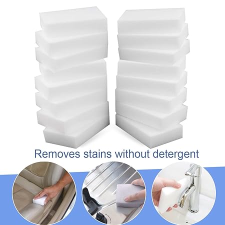16 Magic Sponge Eraser Extra Power Cleaning Sponge For Chemical