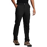 Mens Hiking Cargo Work Nylon Pants - Water & Wear Resistant Breathable Lightweight Stretch Quick Dry - EDC with 6 Pocket
