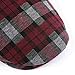 ZLSLZ Mens Unisex Newsboy Hat Cotton Flat Plaid Ivy Irish Cabbie Caps (winegezi)