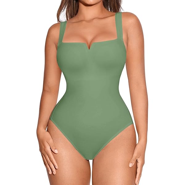 BGBGMaxazria Women's Shiny Seamless Waist Sculptor Bodysuit