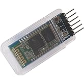 DSD TECH HC-05 Bluetooth Serial Pass-through Module Wireless Serial Communication with Button for Arduino