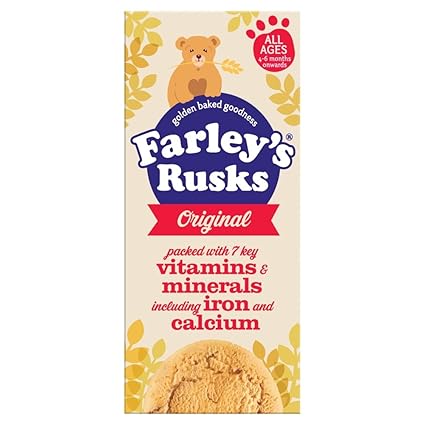 farleys rusks 4 months