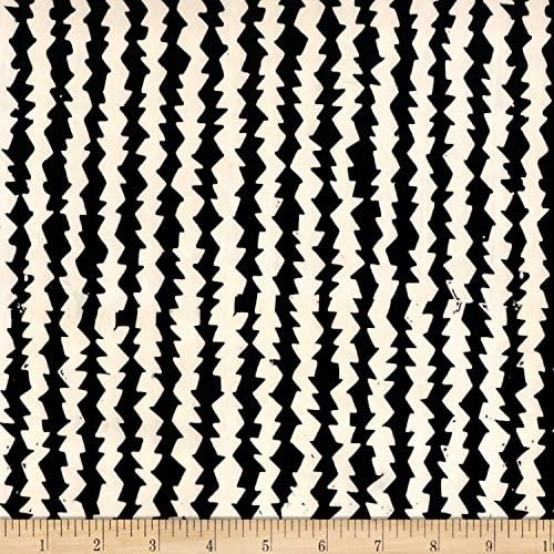 Marcus Brothers Victoria Findlay Wolfe Parts Deparments Batiks Saw Blades Black/Cream Fabric By The Yard