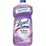 Lysol Clean & Fresh Multi-Surface Cleaner, Lavender Orchid, 30 - 40 Ounce (Packaging may vary)