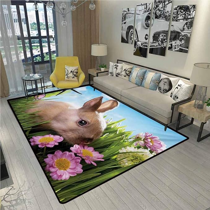 Easter Rugs for Bedroom Kitchen Rugs and mats Easter Themed