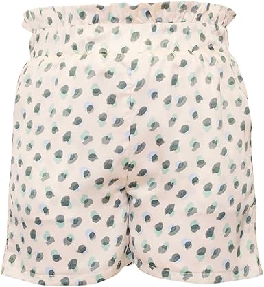 cream paper bag shorts