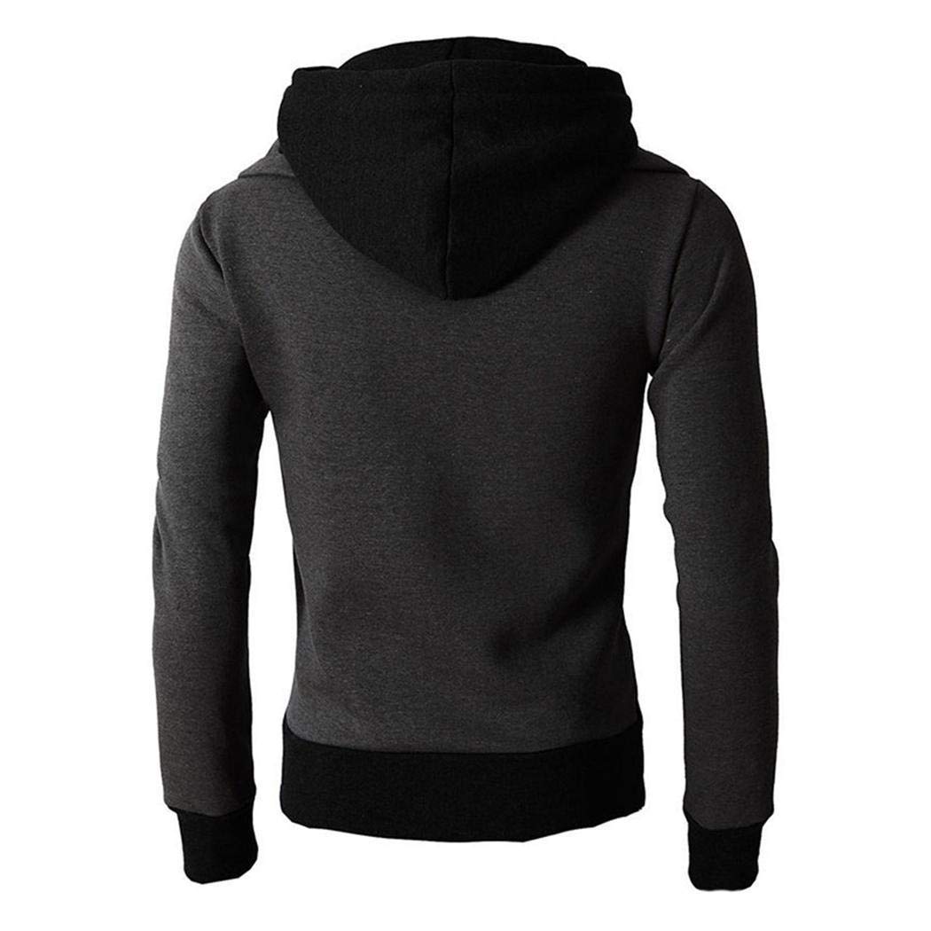 nernes Capispalla con Cappuccio Antivento Esterno Ispessimento Casual da Uomo di Nuova Moda Felpe Sportive con Cappuccio