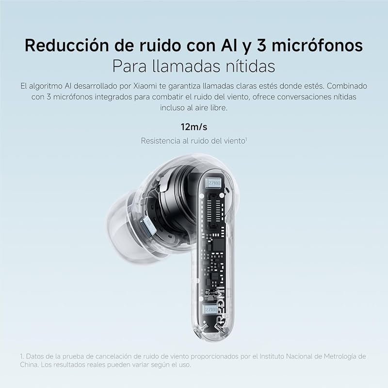 REDMI Buds 8 Pro, Auriculares inalámbricos, ANC, Azul