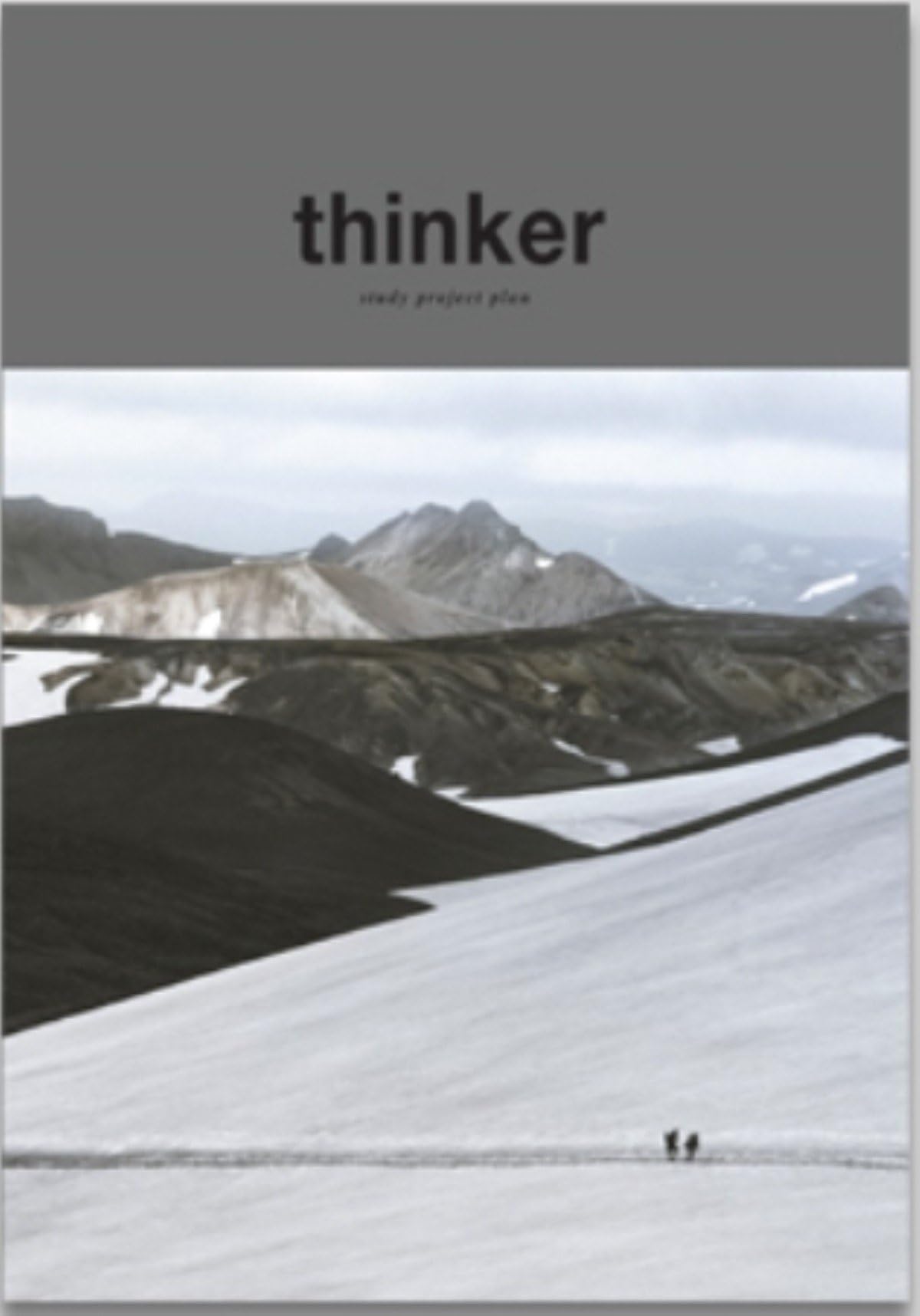 Dash & Dot Thinker Half Year Planner - Study Project Planner (Iceland)