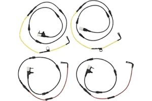 Roneeson Front and Rear Disc Brake Pad Wear Sensor Kit for Land Rover Range Rover 2013-2018, Range Rover Sport 2014-2019, Discovery 2017 V6 3.0L
